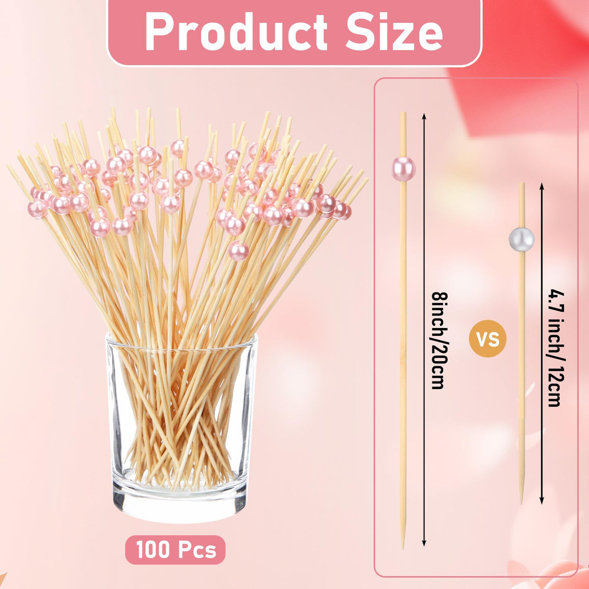 LOYIM bamboo fancy toothpicks for secure bites on canapés