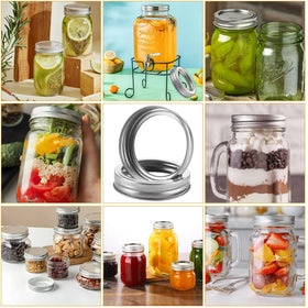 LOYORTY rings for snacks and dry goods stored in jars