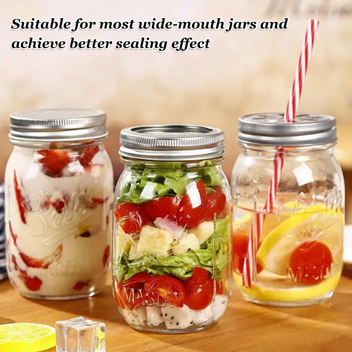 LOYORTY combo with silicone lid enhances airtight sealing