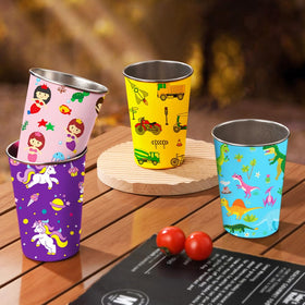 LOZACHE smooth rim cup offers comfortable lip contact for toddlers