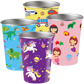 LOZACHE unicorn design cup for durable, kid-friendly sipping during adventures