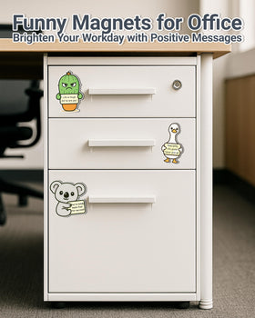 LPHEKS office magnets cubicle bring motivation to desks and workspaces