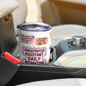 Lpmisake car cup holder-friendly tumbler fits most vehicles.