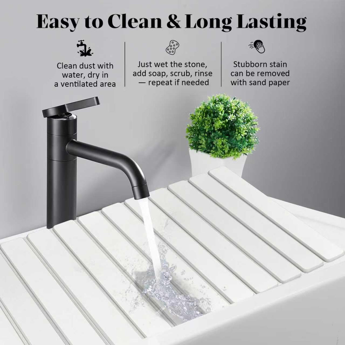Lprmnnc Extral Large Dish Drying Mat as heat-proof mat for pots
