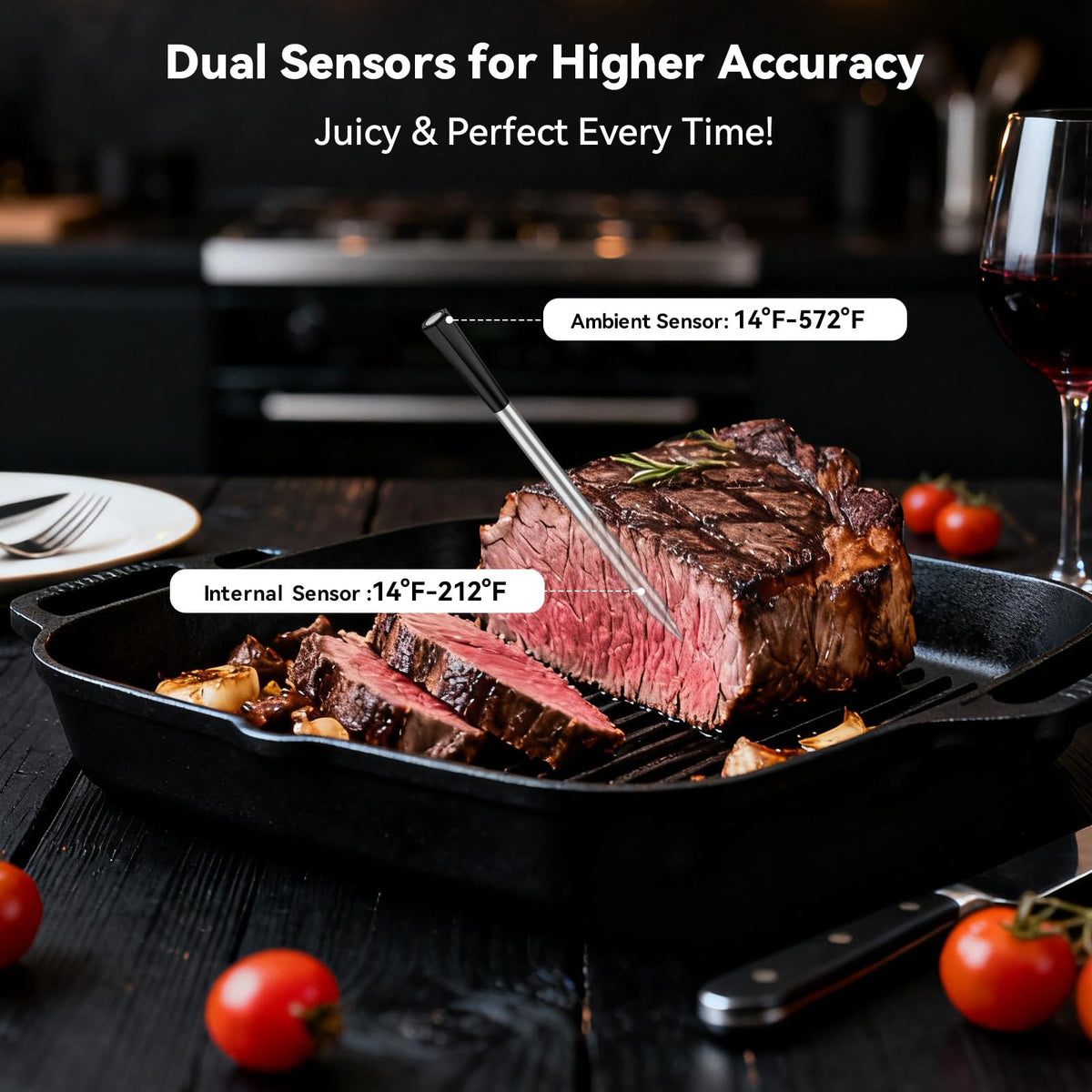 LPSUK IP67 waterproof and dishwasher-safe design for easy cleaning.