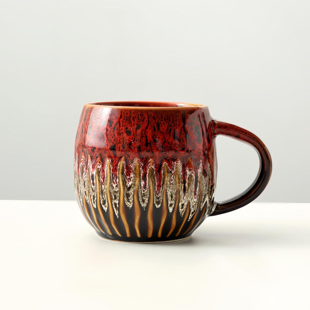 Lpylxingyan mug dishwasher-safe interior and exterior for easy cleanup.