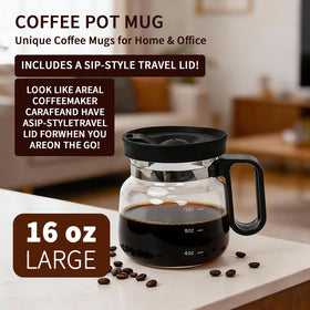 LQKQYHCTA mug lid closeup of silicone seal reduces spills.