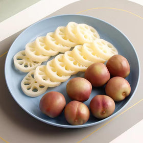 LRUUIDDE dishwasher-safe plate designed for quick cleanup