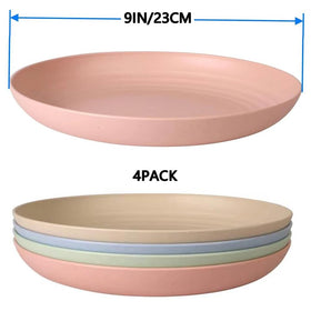 LRUUIDDE plate for kids picnics emphasizing lightweight durability