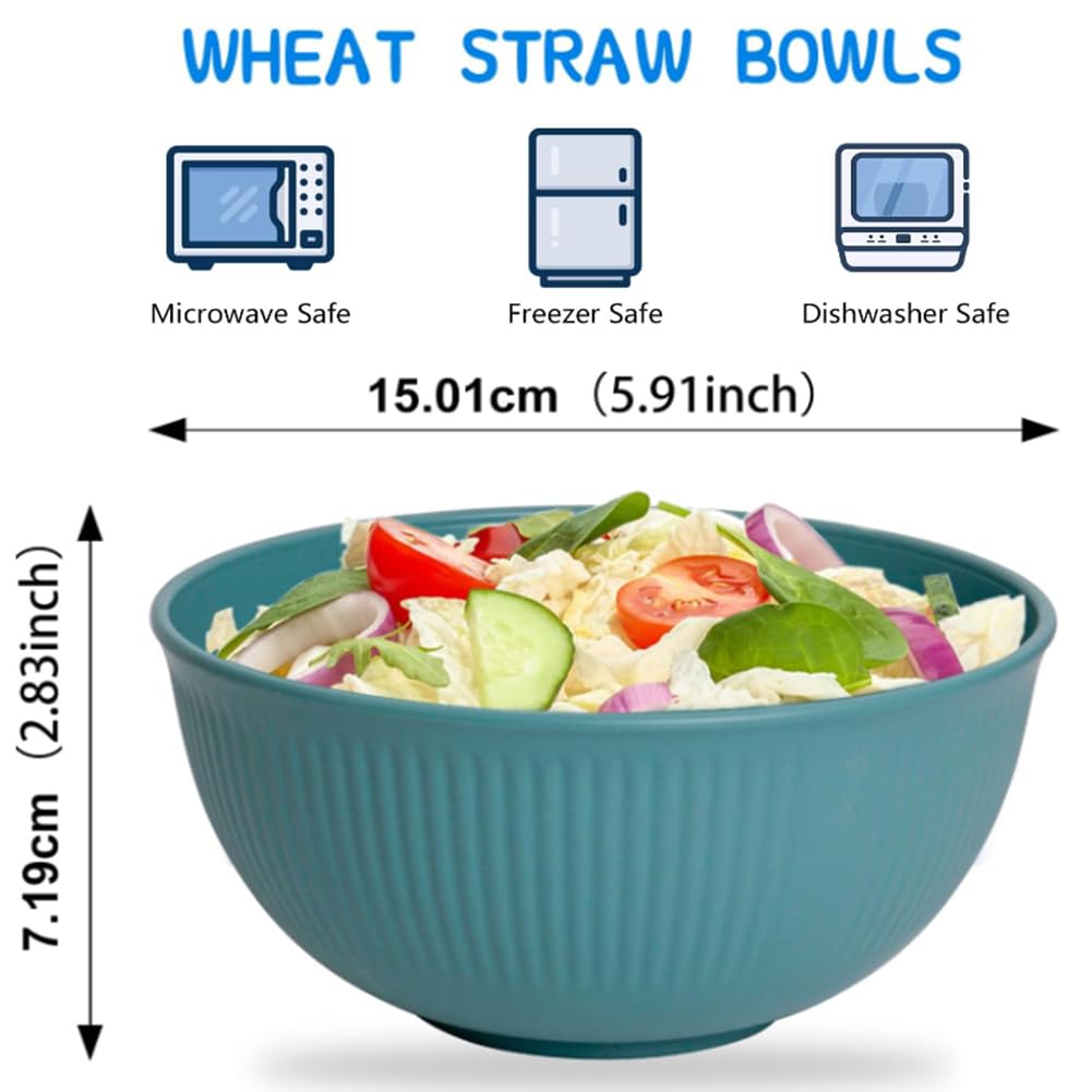 LRUUIDDE unbreakable bowls 24oz orange enable vibrant, reliable meals anywhere.