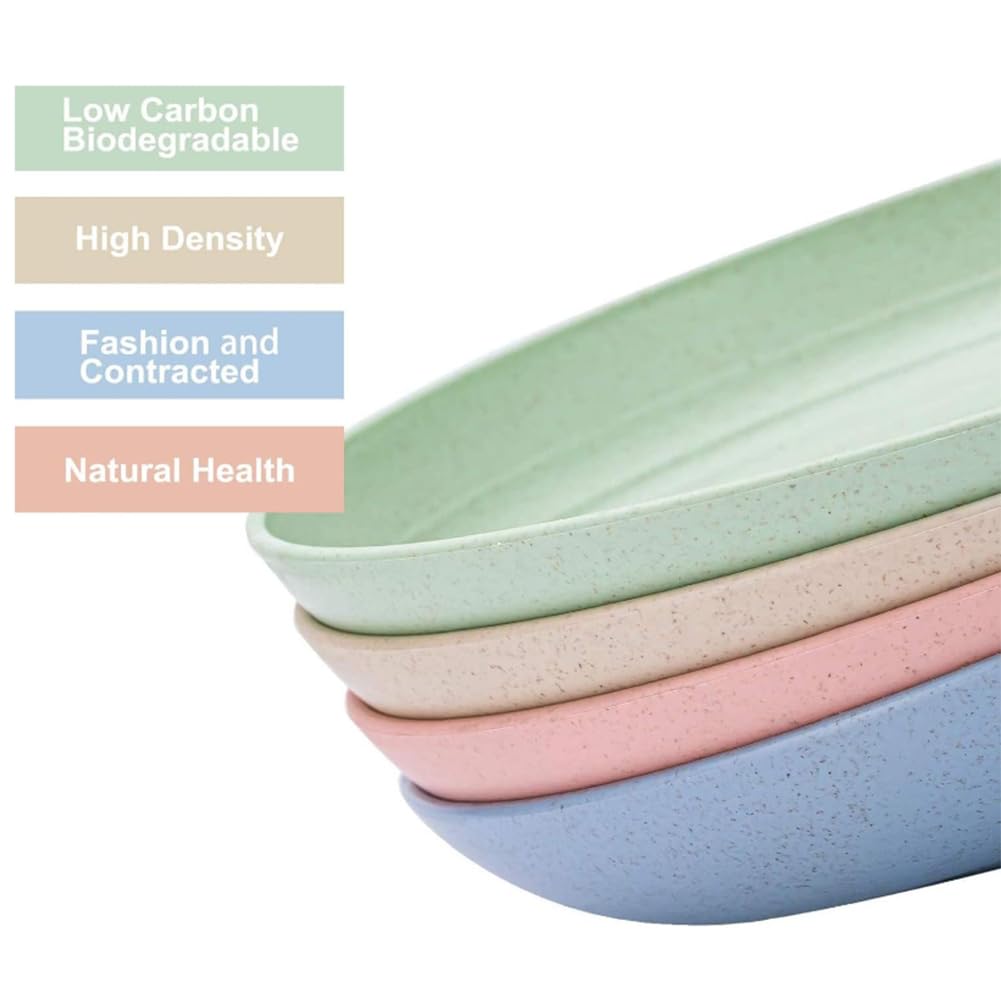 LRUUIDDE unbreakable plate pink versatile for everyday meals at home