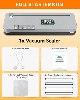 LSA Apparel Complete kit supports meal prep, preservation, and on the go sealing.