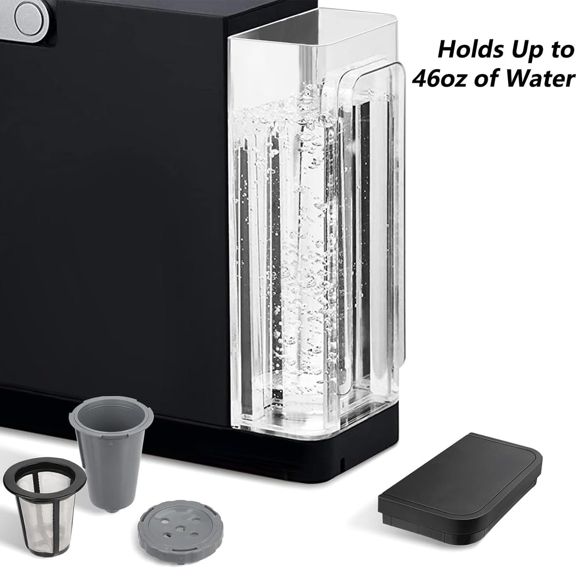 LSKHEGWLU easy-clean reservoir detaches for quick cleaning and maintenance.