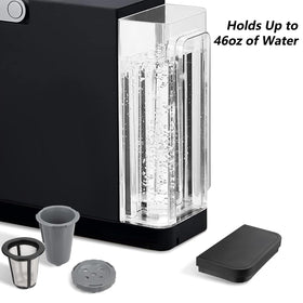 LSKHEGWLU easy-clean reservoir detaches for quick cleaning and maintenance.