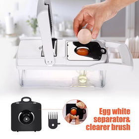 LSLCQW stainless steel blades stay sharp for precise cuts.