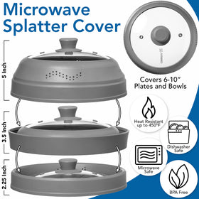 LSR LORESO collapsible dome fits 6 to 10 inch dishes for versatility