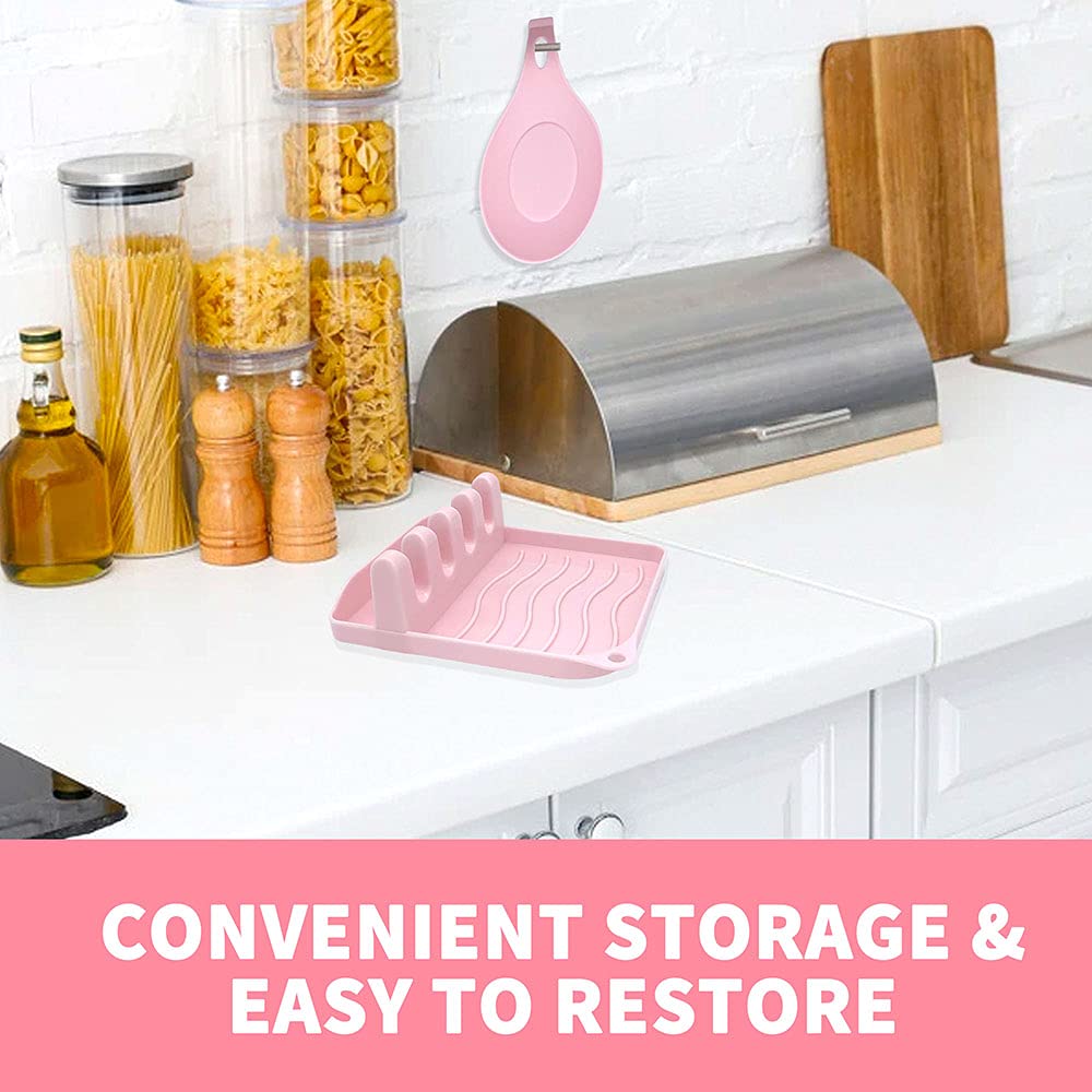 LSVGOE BPA-free spoon rest supports safer, cleaner kitchen routines.