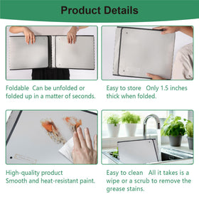LTSEAME non-stick surface cleans easily after cooking