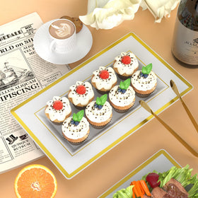 LUCKJUJU dessert and fruit trays display perfect party-ready treats.