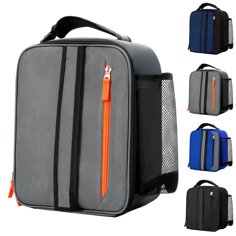 LUCKY CHERRY lunch box dual handles for stable transport and spill prevention