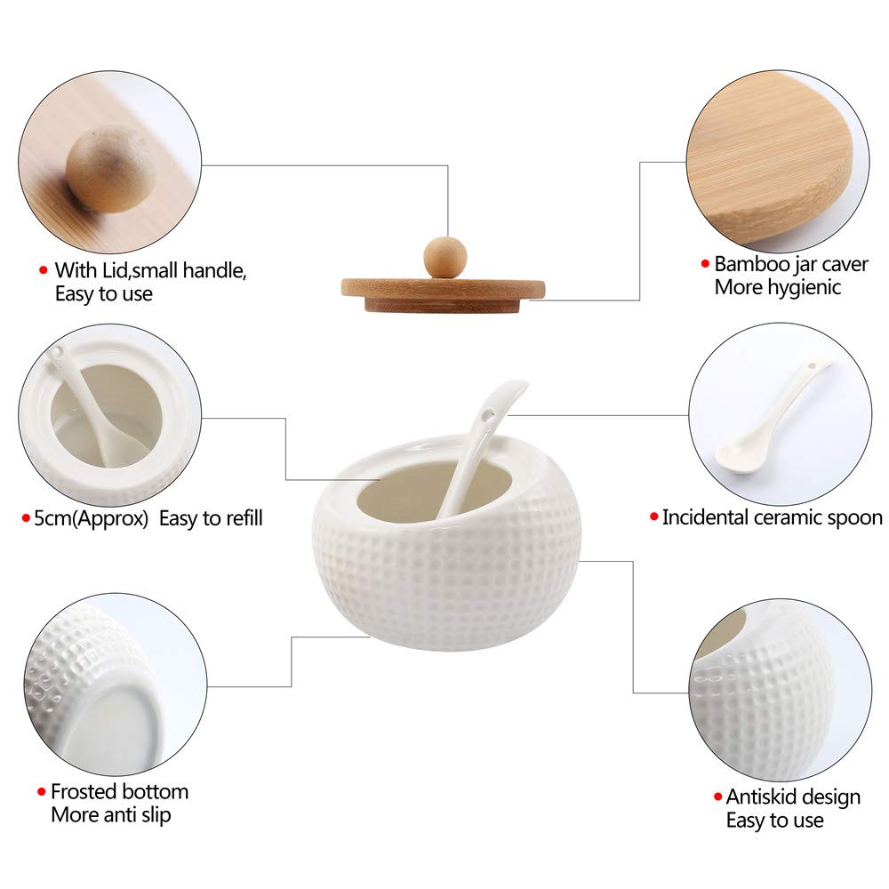 Lucky Goddness bamboo cap holder spot seals canisters against moisture