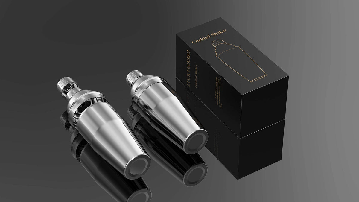 LUCKYGOOBO professional-grade shaker emphasizes premium quality and longevity