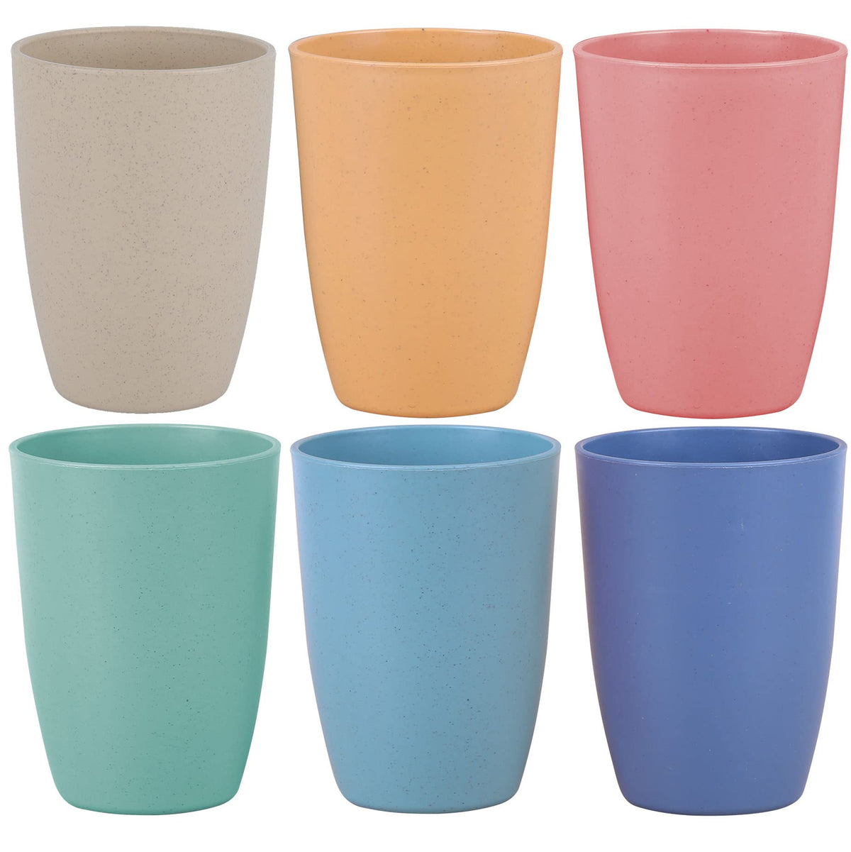 LuckyZone Wheat Straw Cup unbreakable 12 oz for everyday use