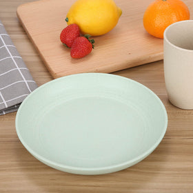 LuckyZone 7.8-inch dishwasher-safe plate, quick and simple to clean.