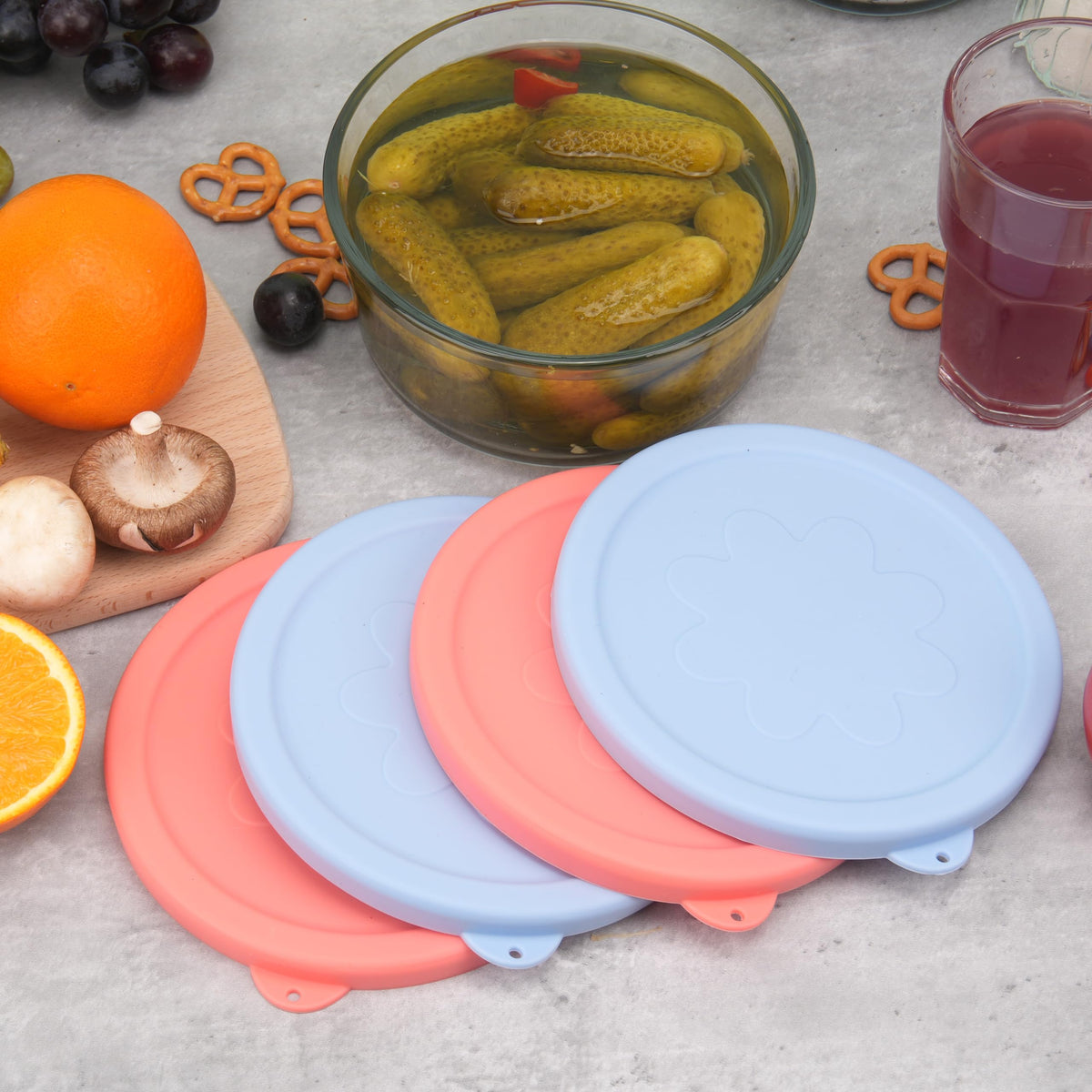 LUVCOSY lids ideal for meal prep and quick reheats