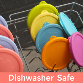 LUVCOSY microwave-safe lids for quick reheats without removing coverage