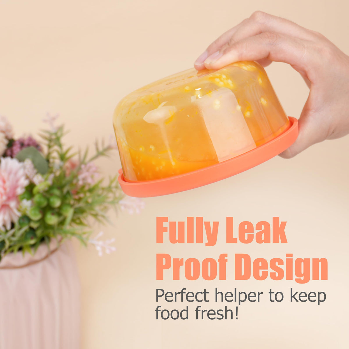 LUVCOSY round lid color variety for Pyrex helps with quick identification.