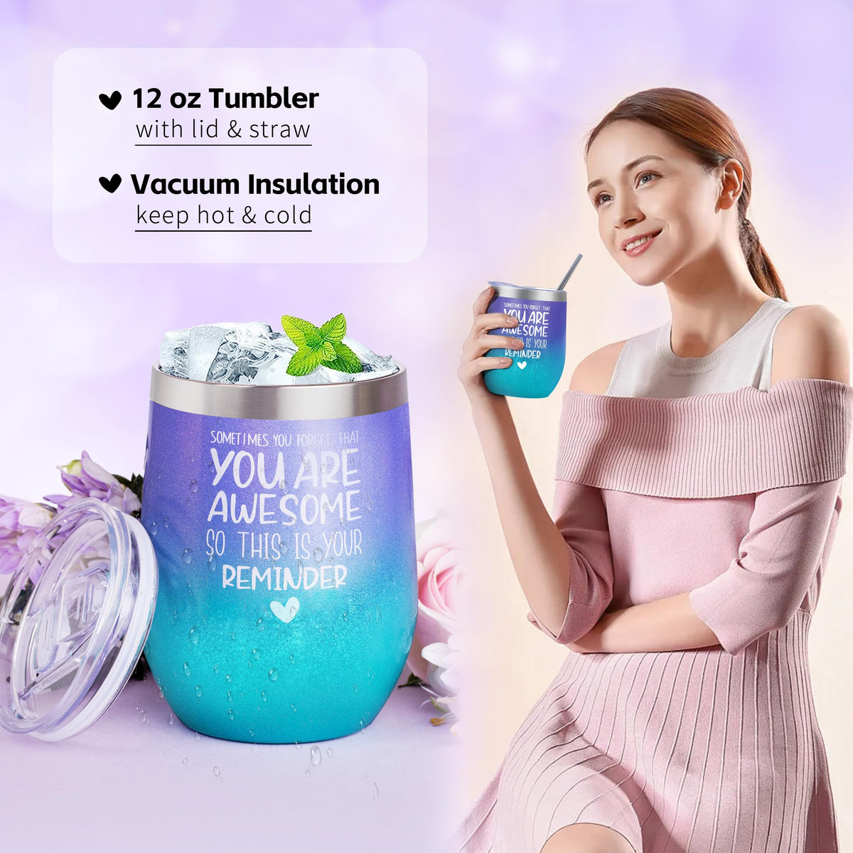 Lucotiya lavender candle—soft lighting and calming aroma for relaxing evenings.