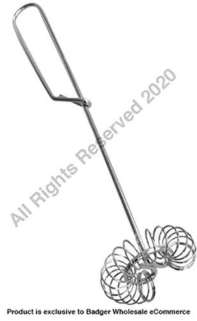 Ludwig Whipper head designed to fit bowls, bottles and cups for versatile whisking.