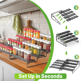 LUHENPING tool-free assembly lets you set up quickly.