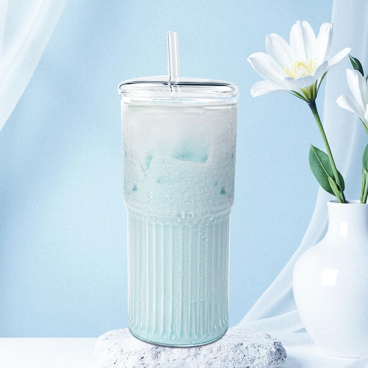 Luiaiog dishwasher-safe heat-resistant glass stays pristine in daily use.