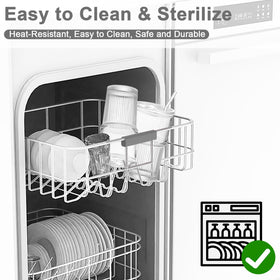 Luiaiog straw brush included for effortless cleaning.