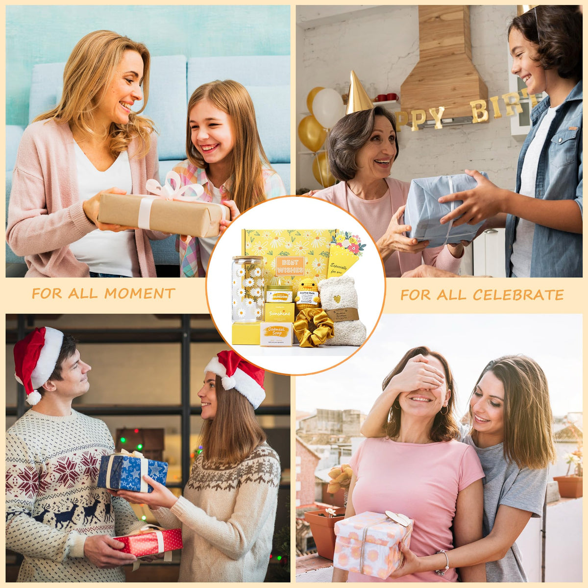 LUICONMO ready-to-gift yellow box packaging, convenient and thoughtful.