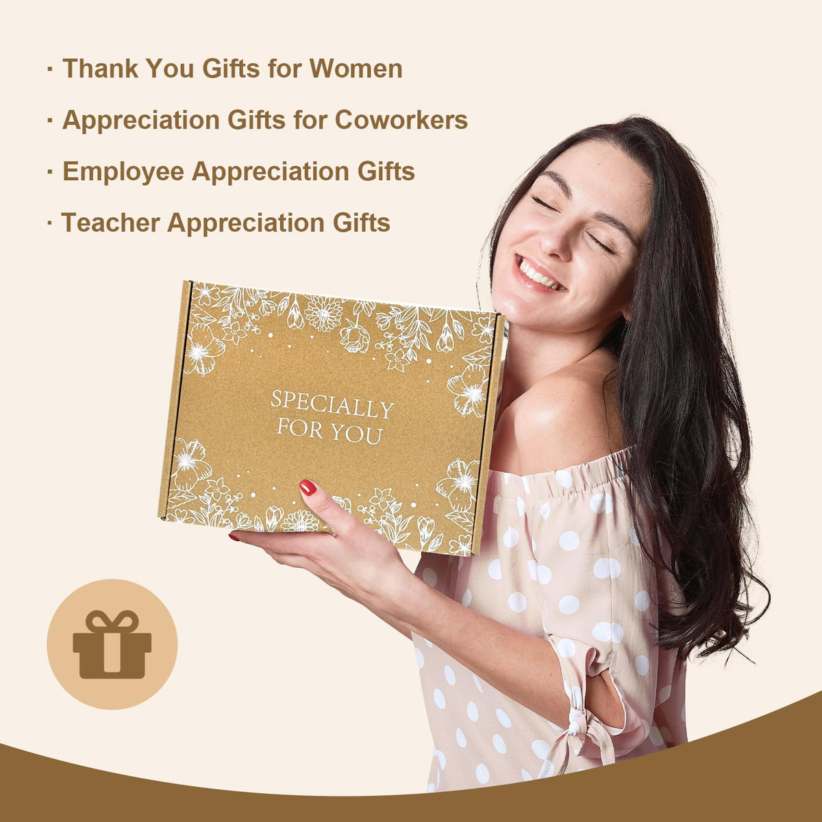 LUICONMO thank you gift box, ideal for coworkers and mentors.