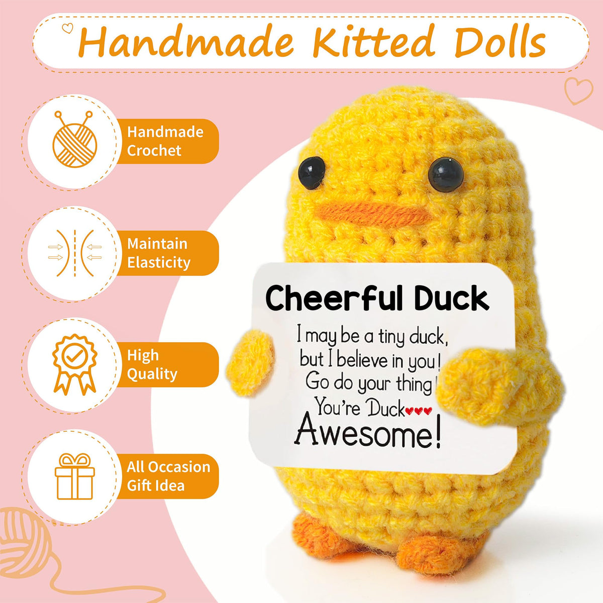 LUICONMO thinking-of-you gift set in yellow, ideal for uplifting moments.