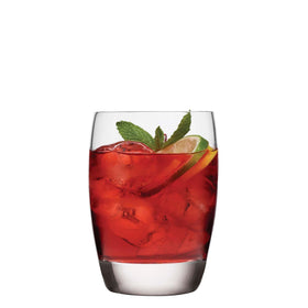 Luigi Bormioli Michelangelo lead-free glass supports safe sipping at home.