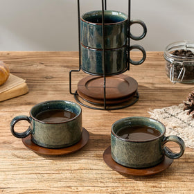 LUKA porcelain cups are microwave and dishwasher safe, lead-free.