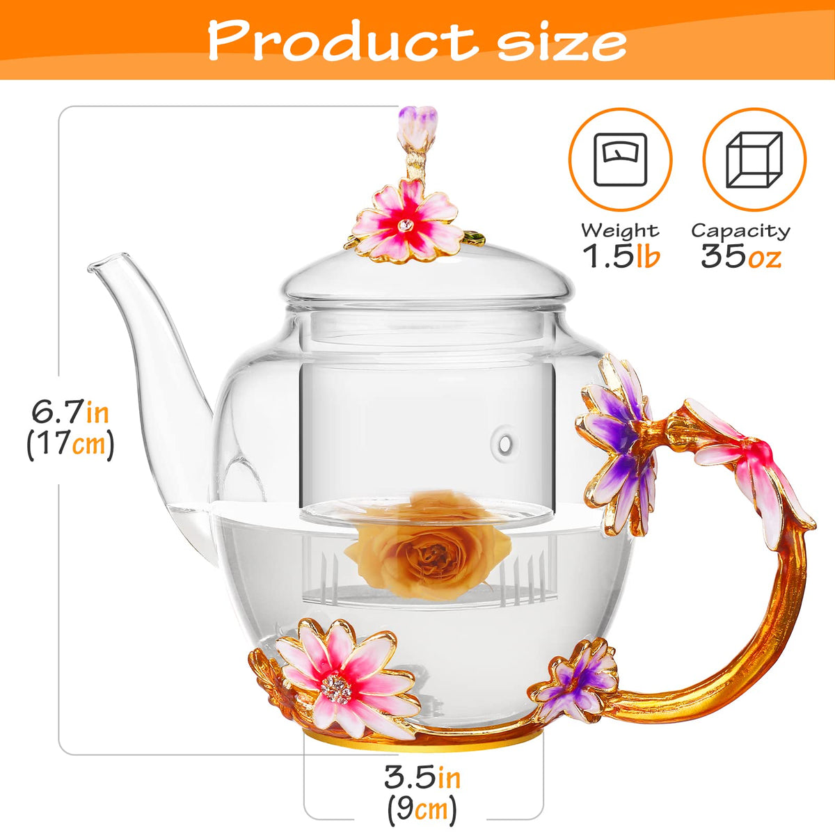 Luka Tech 350oz capacity reference for large gatherings.