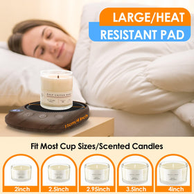 Lulizzie KitchekShop warmer 2in1 coffee and candle functionality for ambience