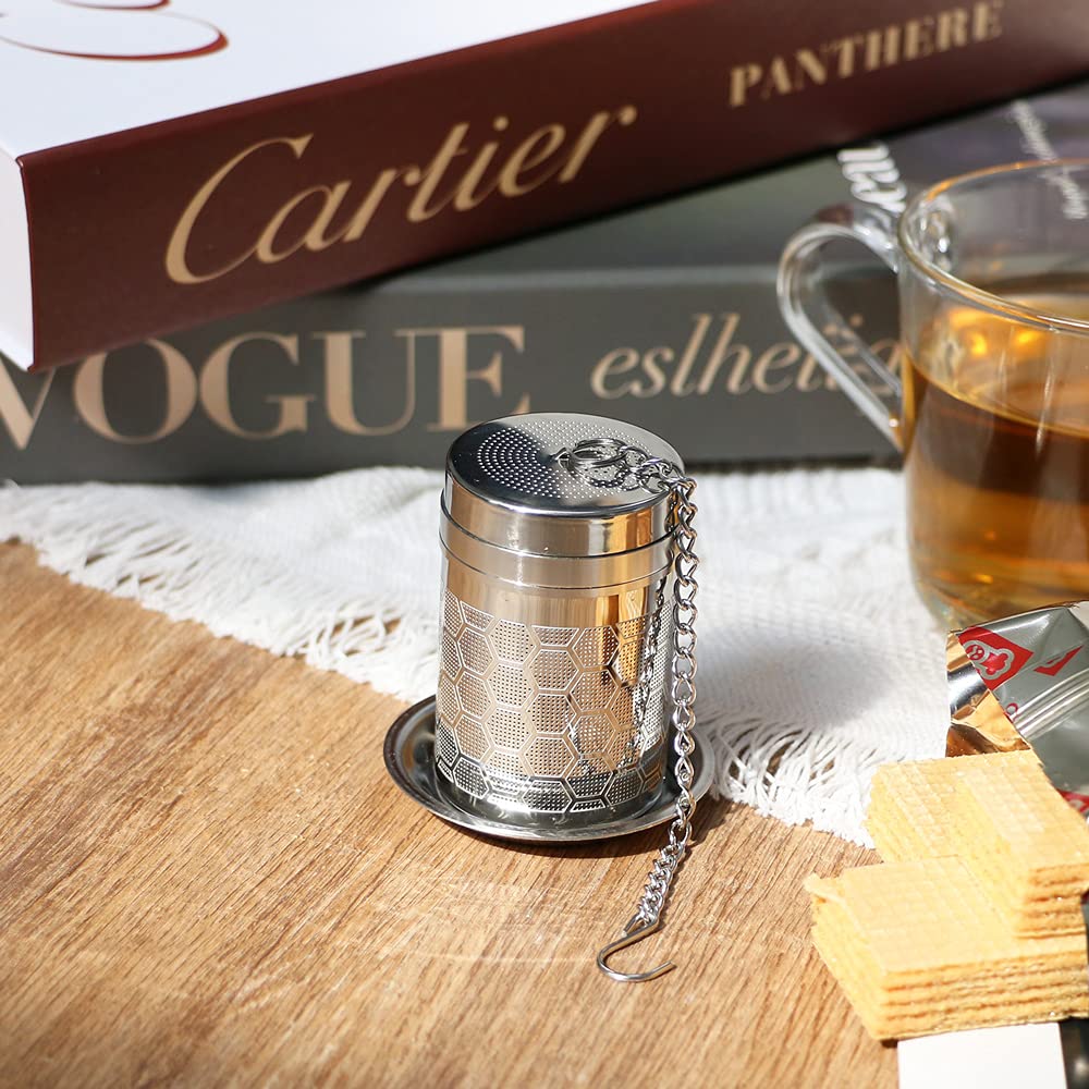 Perfect for loose leaf tea, spices, and seasoning blends.