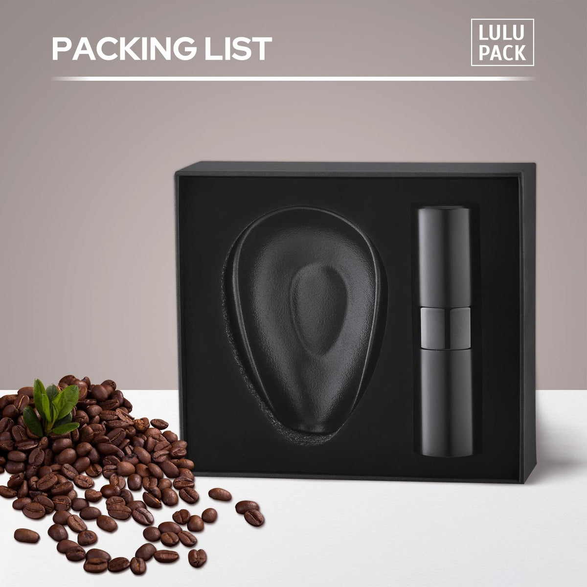 Lulupack camping coffee kit for on-the-go brewing