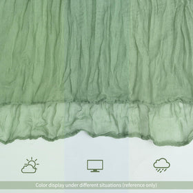 Lumaycens washable table runner keeps look with gentle care and reuse