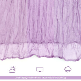 Lumaycens care tips for lavender cheesecloth runner keep it reusable.