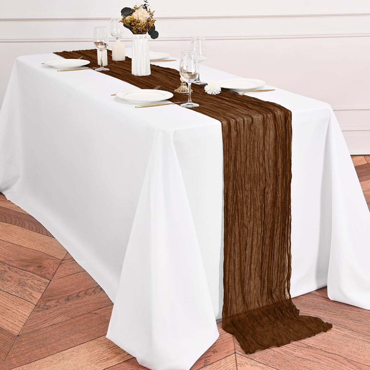 Lumaycens wedding decor centerpieces and dessert setups showcase rustic charm.