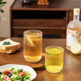 Lumkit clear highball glasses showcase drinks beautifully.