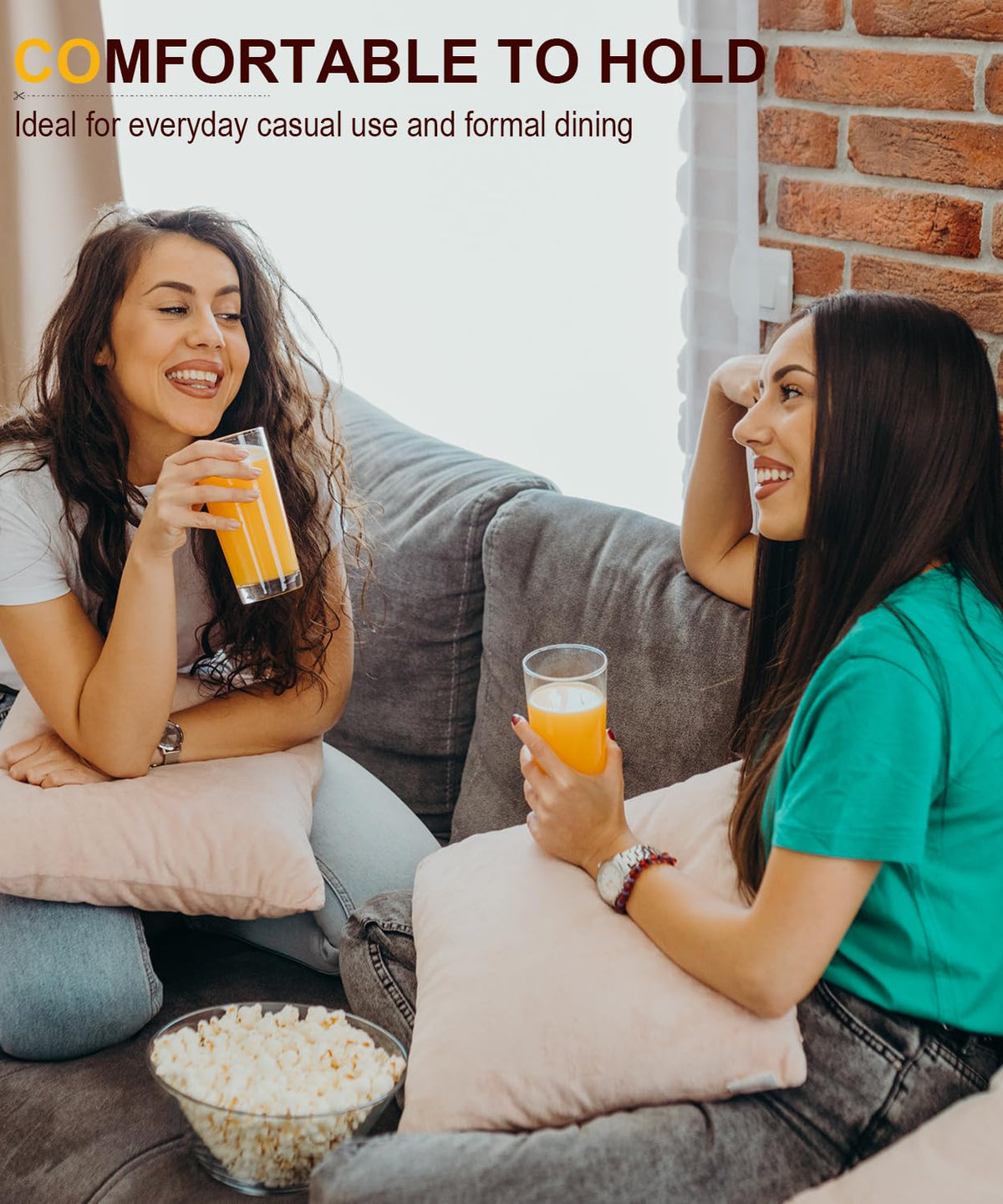 LUNA & MANTA borosilicate, lead-free material for durable and odorless beverage service.